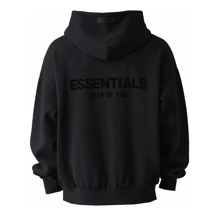 Fear Of God Essentials Pull Over Chest Logo Hoodie Stretch Limo