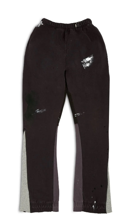 Gallery Dept. Painted Flare Sweat Pants Washed Black