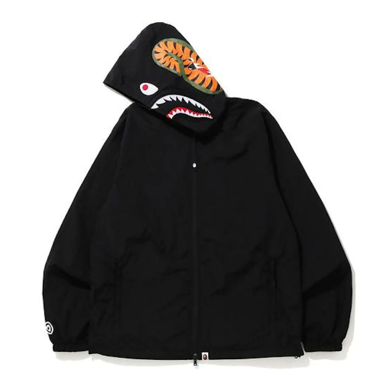 BAPE Shark Hoodie Jacket Black