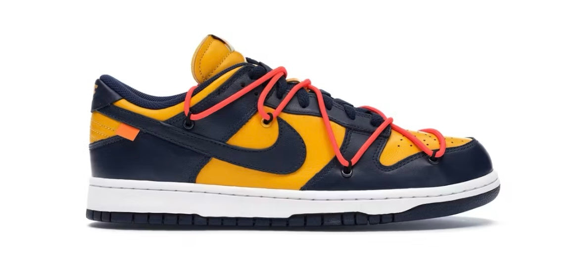 Nike Dunk Low Off-White University Gold