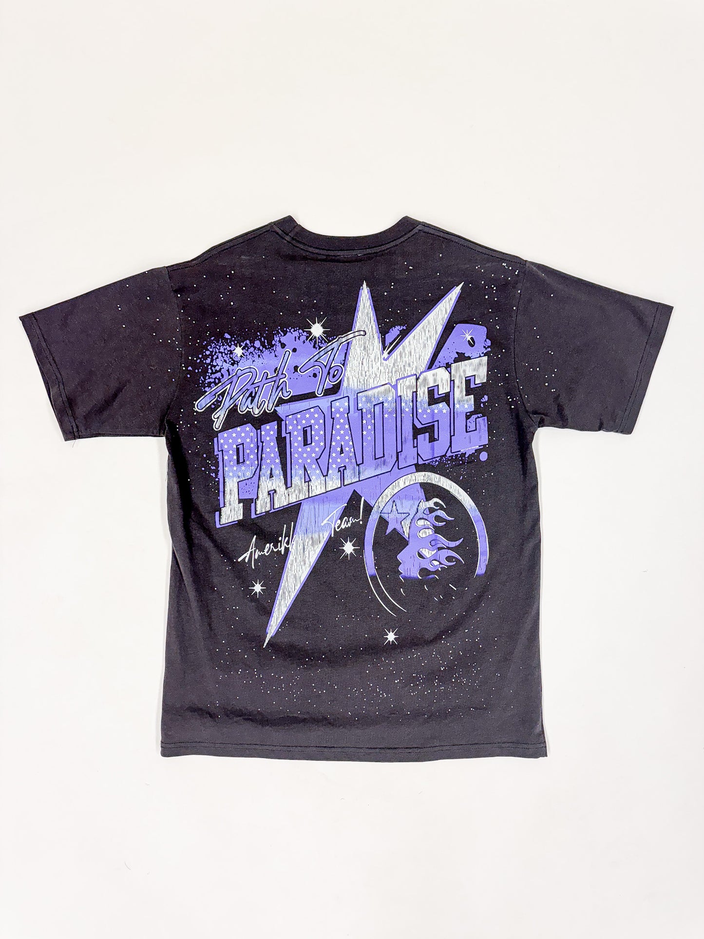Hellstar Path To Paradise T Shirt Grey