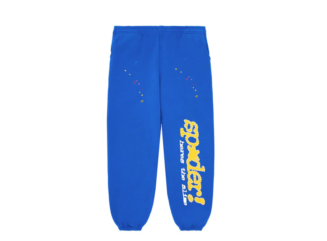 Sp5der TC Sweatpants Blue