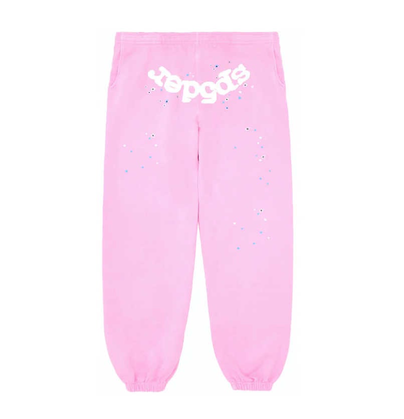Sp5der OG Web Sweatpants Pink