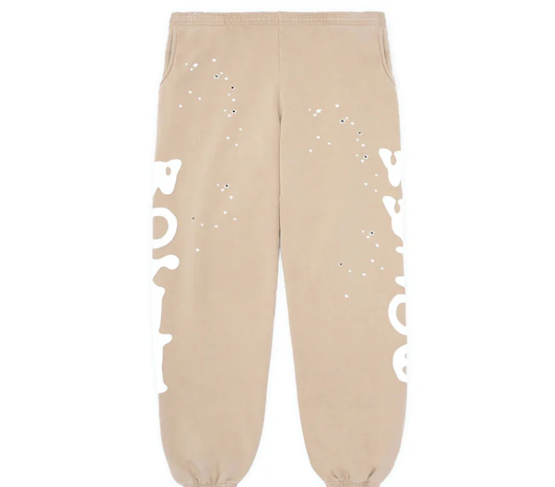 Sp5der Beluga Sweatpants Sand