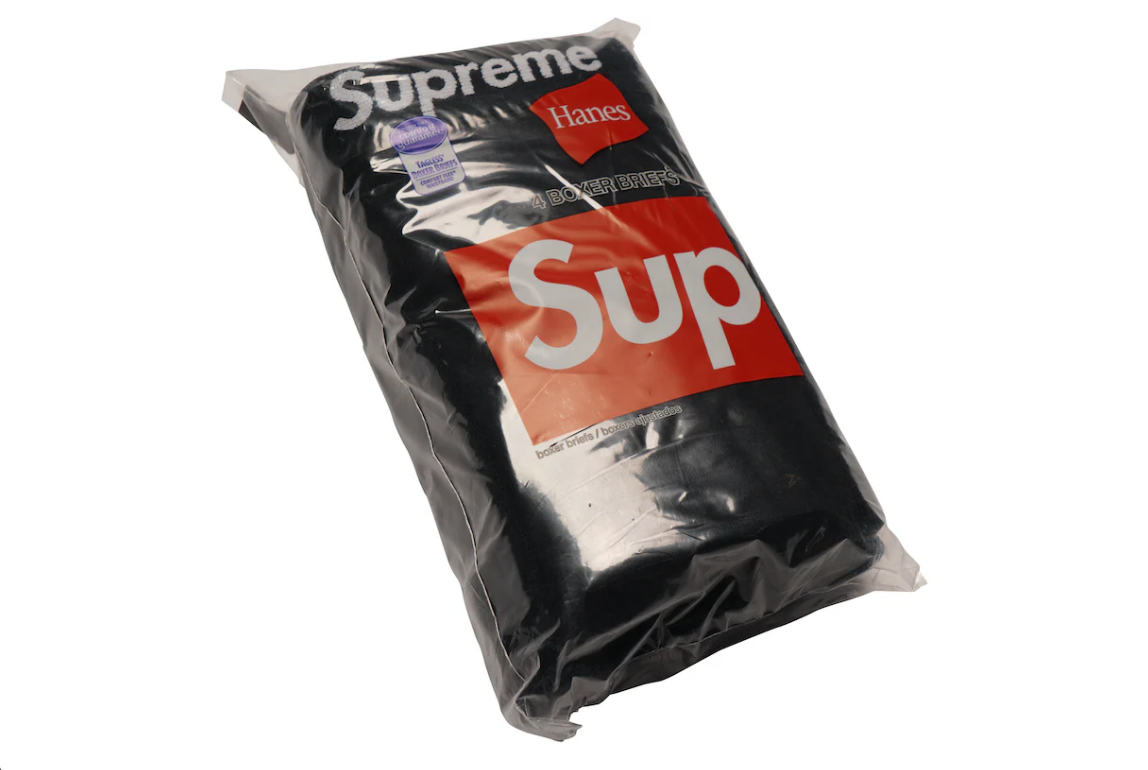Supreme Hanes Boxer Briefs
