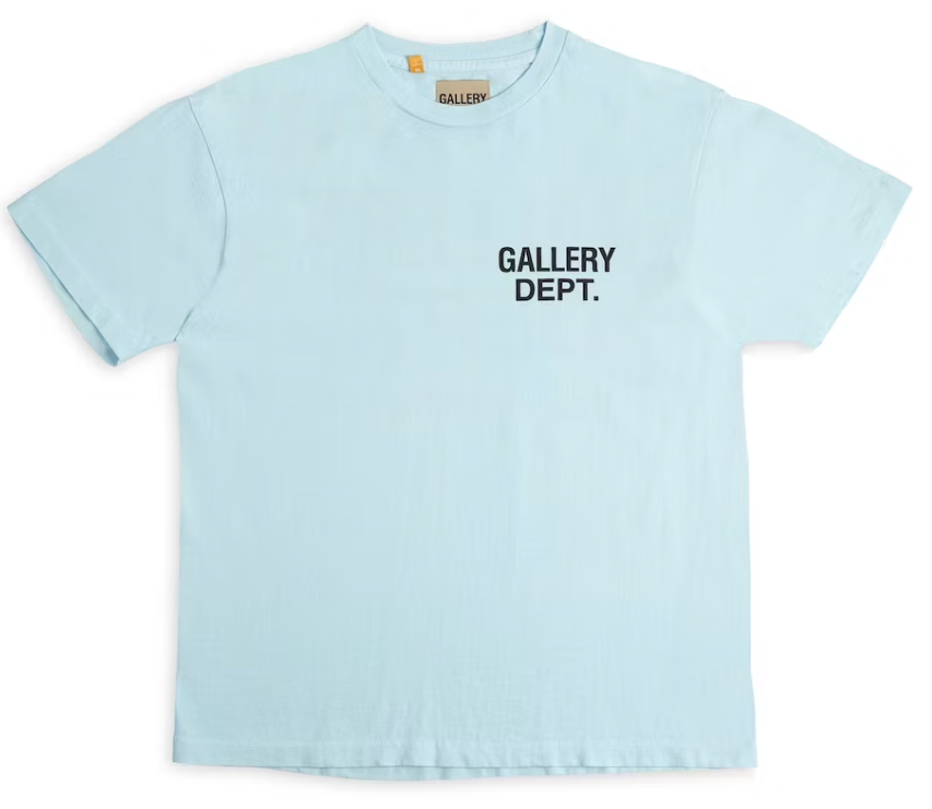 Gallery Dept Souvenir T Shirt Baby Blue