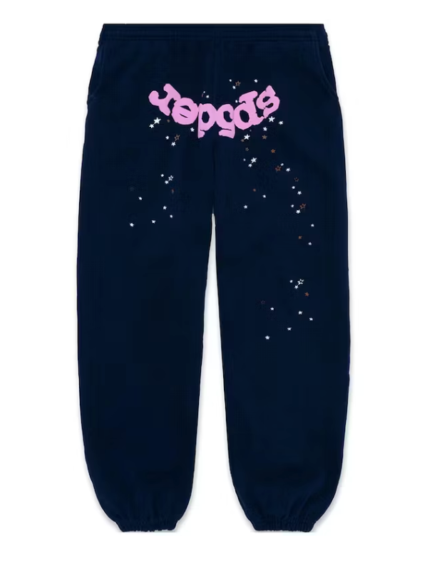 Sp5der Atlanta Sweatpants Navy