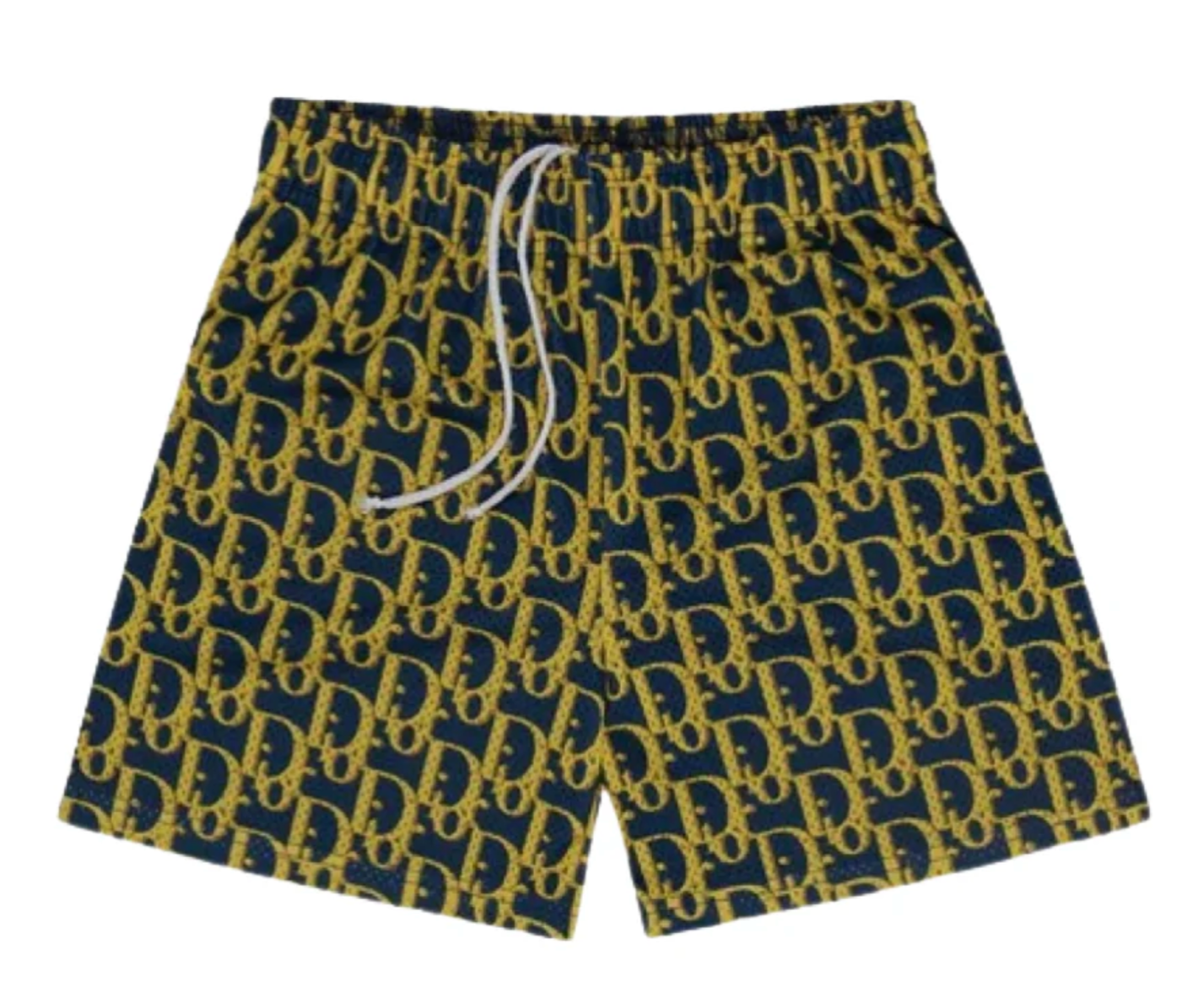 Bravest Studios Navy Dior Print Shorts