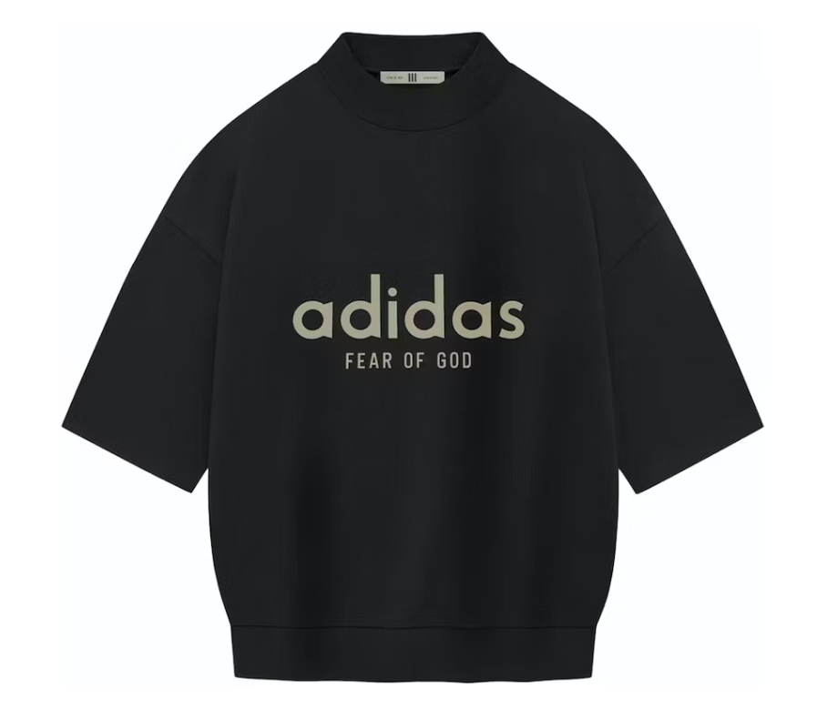Fear Of God Athletics Heavy Jersey 3/4 Mock Tee