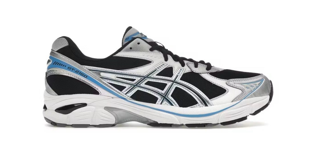 ASICS GT-2160 Black Pure Silver Bright Blue