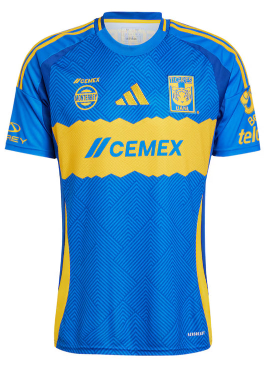 Tigres UANL Adidas 2024/25 Away Replica Jersey - Blue