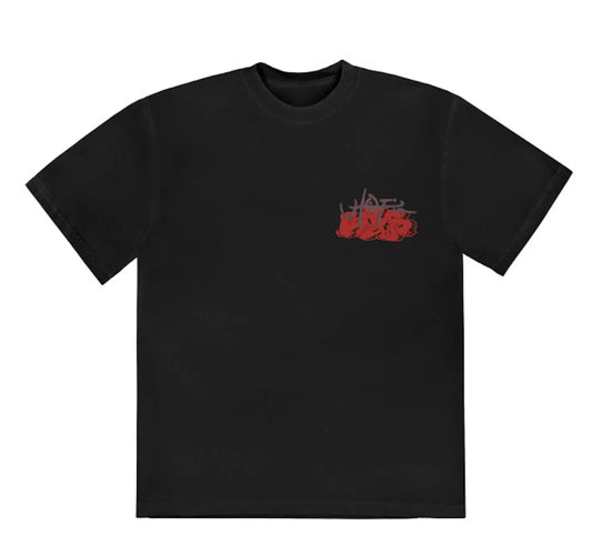 Travis Scott x KAWS Utopia II Tee Black