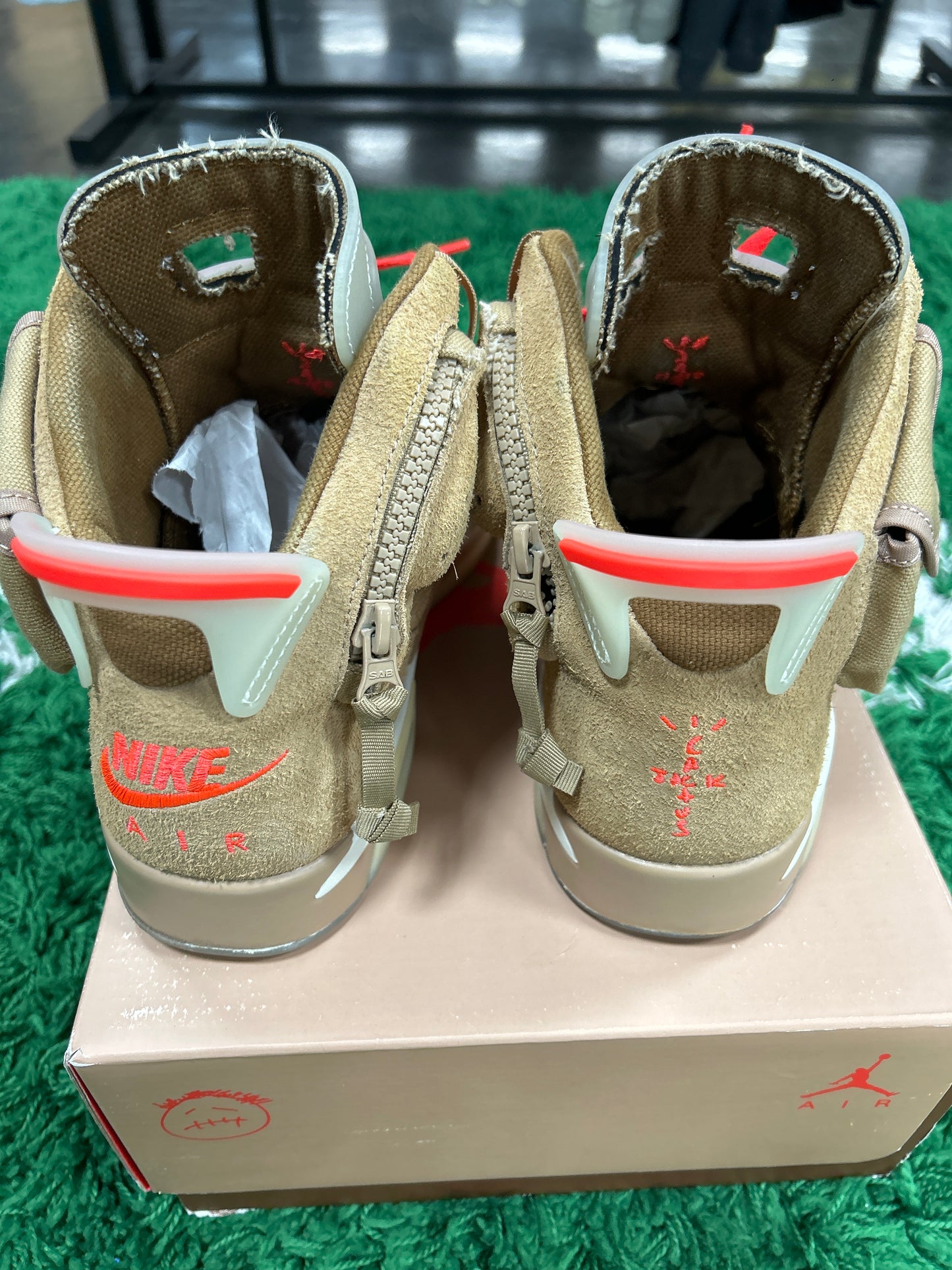 Air Jordan 6 Travis Scott British Khaki (USED)