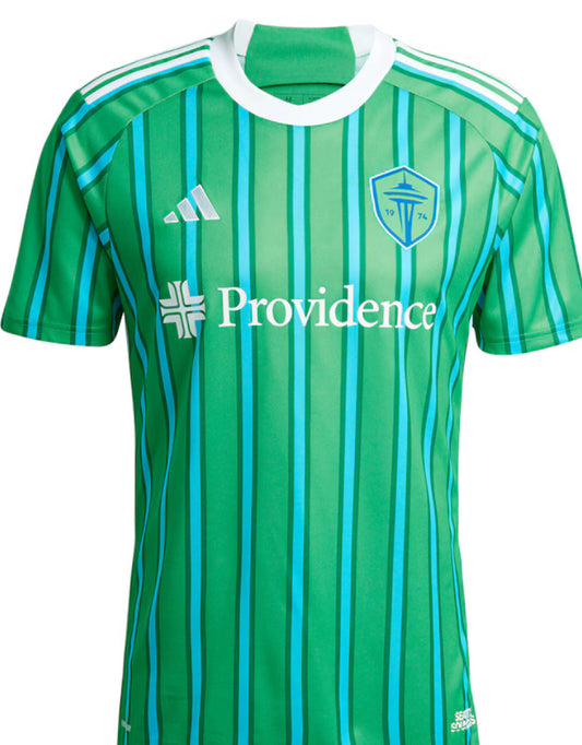 Men's Seattle Sounders FC Joao Paulo Adidas Green 2024