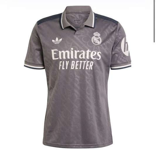 Real Madrid Third Shirt 24/25 Charcoal