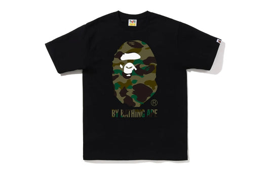 Bape 1st Camo By Bathing Ape Tee Black/Green