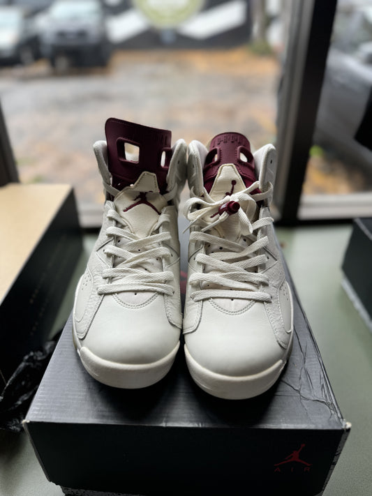 Jordan 6 Maroon (used)