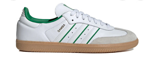 Adidas Samba OG Crystal White Green