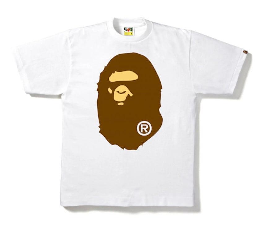 BAPE Big Ape Head Tee White