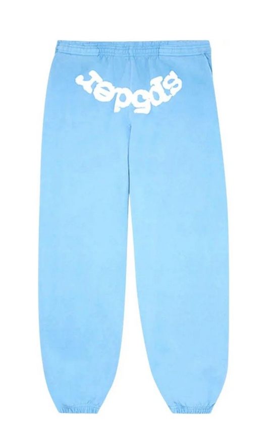 Sp5der Web Sweatpants Sky Blue