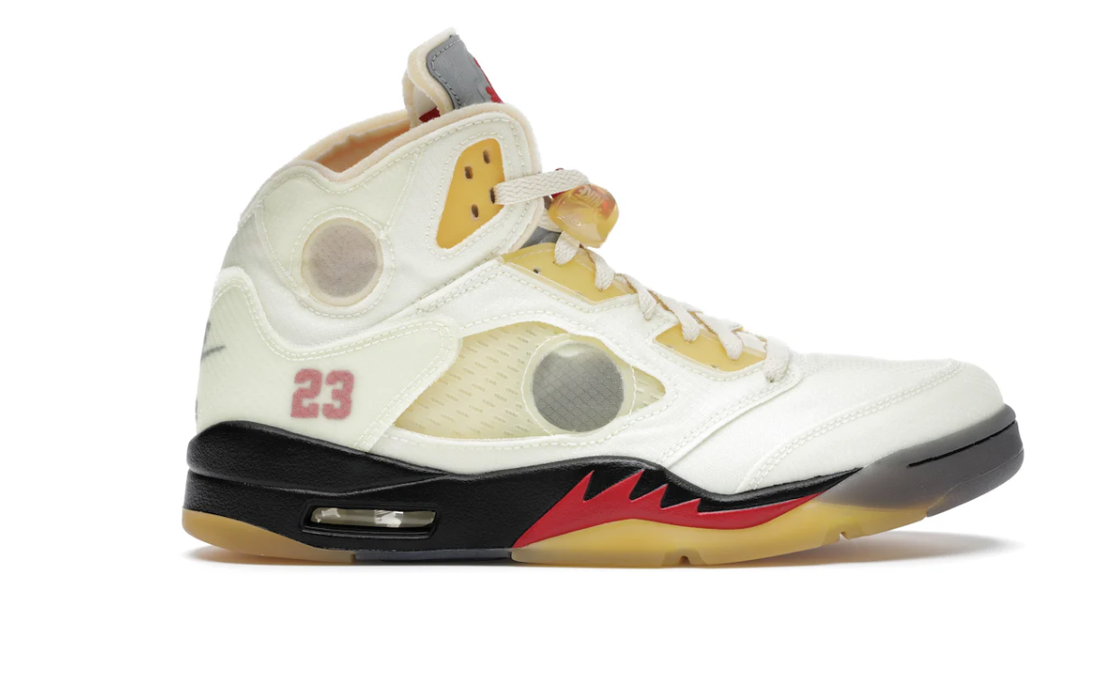 Air Jordan 5 Off-White Sail