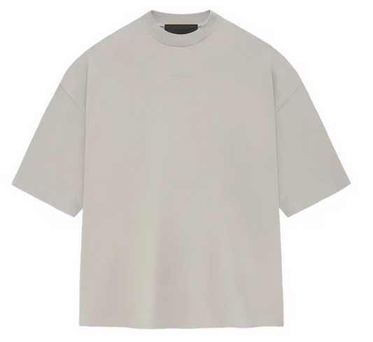 Fear Of God Essentials Tee Silver Cloud