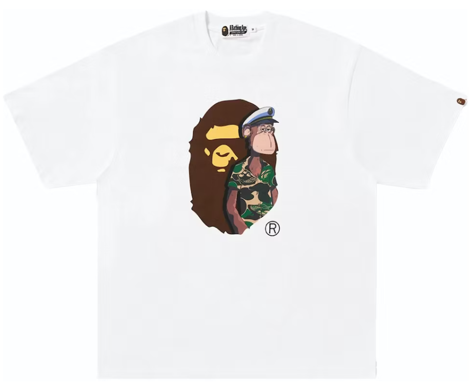 BAPE x BAYC II Tee White