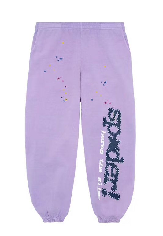 Sp5der Acai Sweatpant Purple