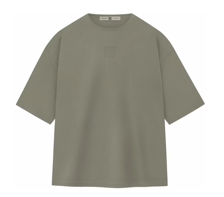 Fear Of God Athletics Performance Jersey Tee Clay