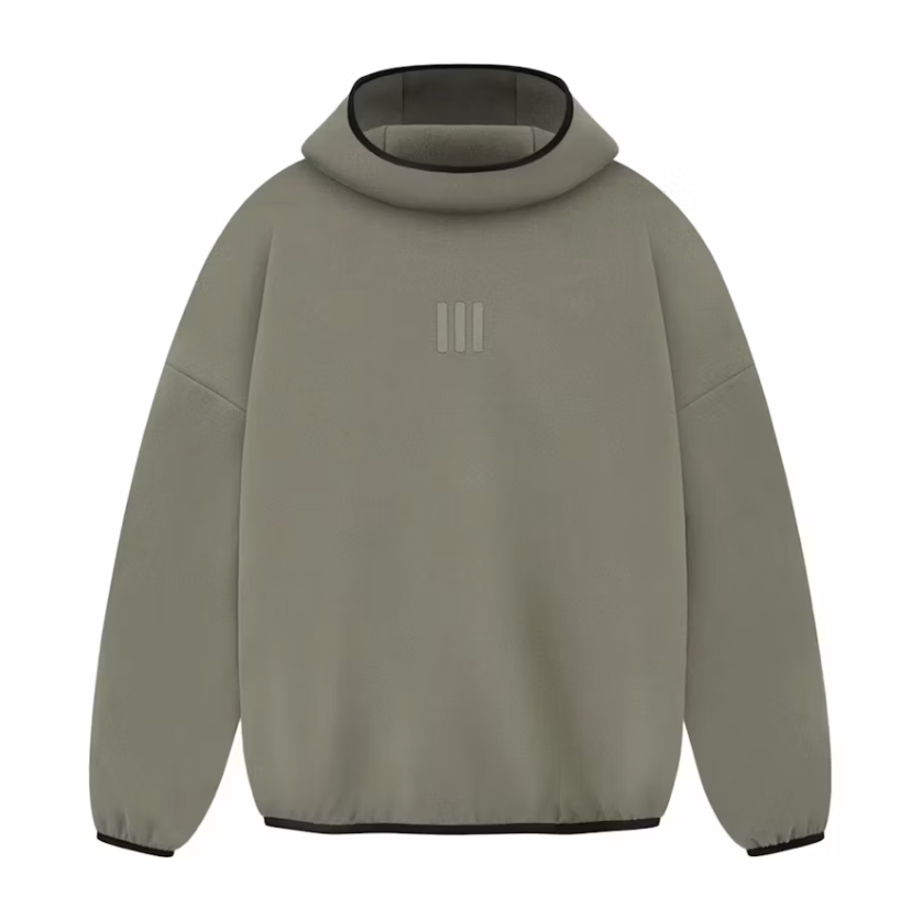 Fear Of God Athletics Suede Fleece Hoodie Clay