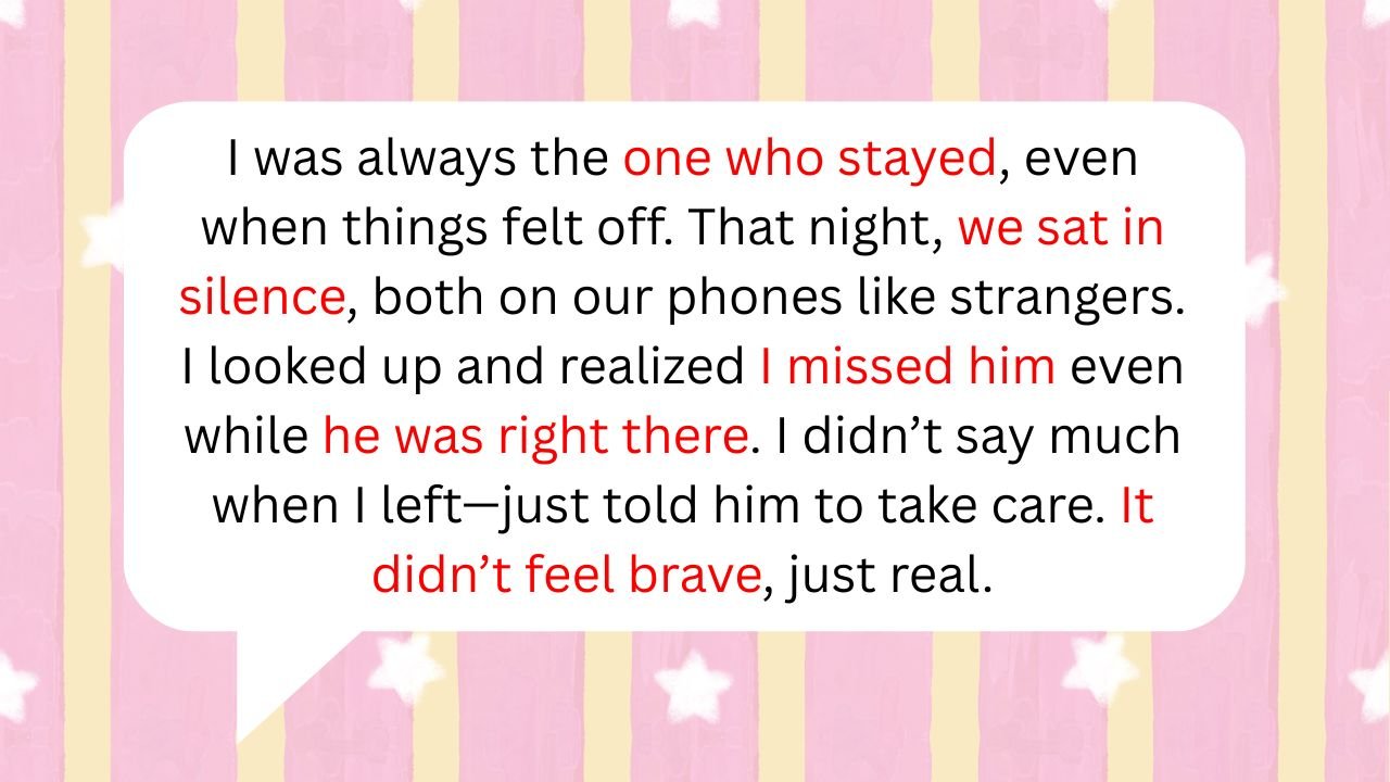 12 Times People Walked Away—and Somehow That Was the Love Story